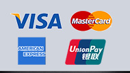 Kreditkarte (Visa/Mastercard/American Express/China UnionPay) Logo